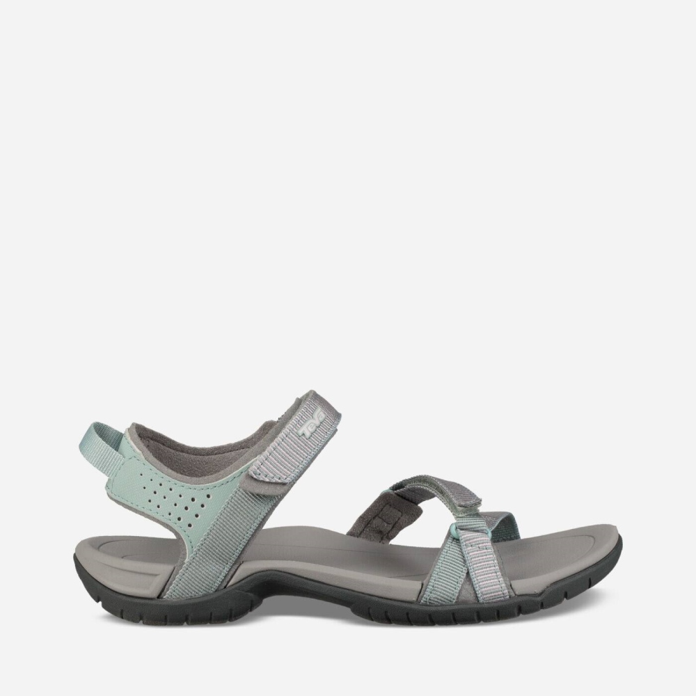 Teva Verra - Women's Teva Hiking Sandals - Grey | India (GFBJ80714)